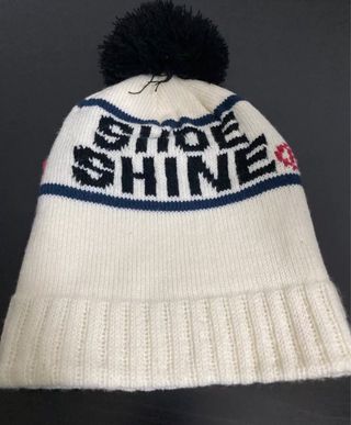 Cappello lana Shoe Shine bianco