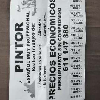 Pintor español Profesional - Fachadas e Interiores