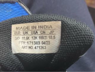 Zapatillas Salomon Niños Azul/Negro