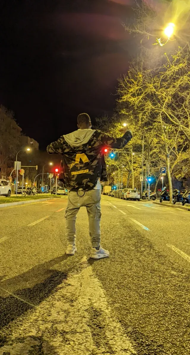 Chaqueta militar camuflaje X dorada