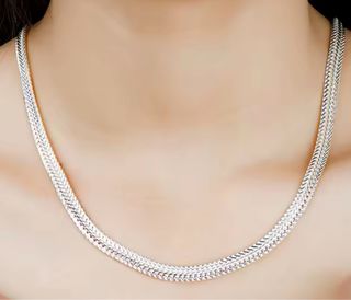 Gargantilla Plata Unisex 50cm