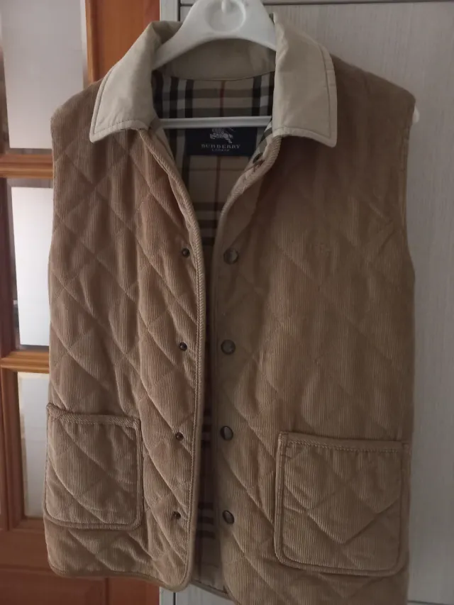 Chaleco Burberry Pana Beige