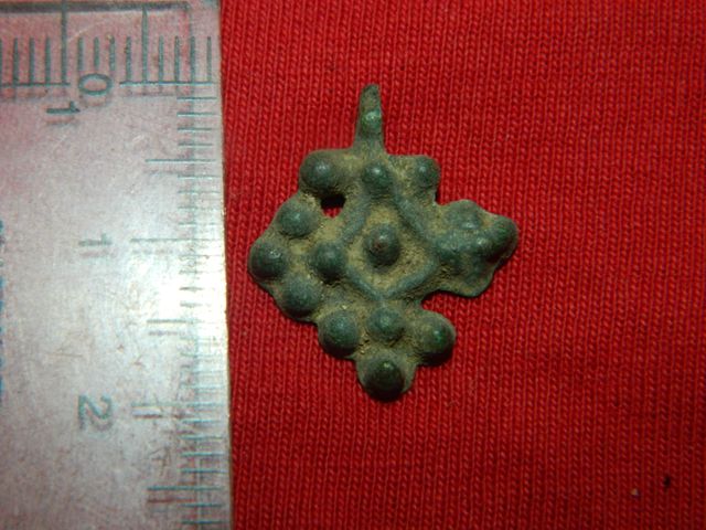 Colgante medieval cabeza de león