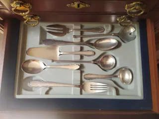 Cubertería Plata Completa 8 Comensales