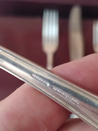 Cubertería Plata Completa 8 Comensales