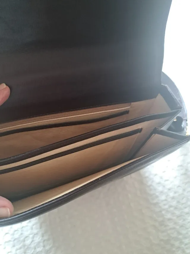 Bolso piel Salvador Bachiller marrón