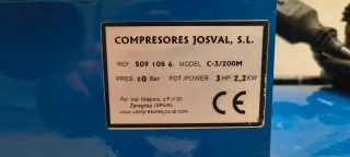 Compresor de aire 200L CIERZO