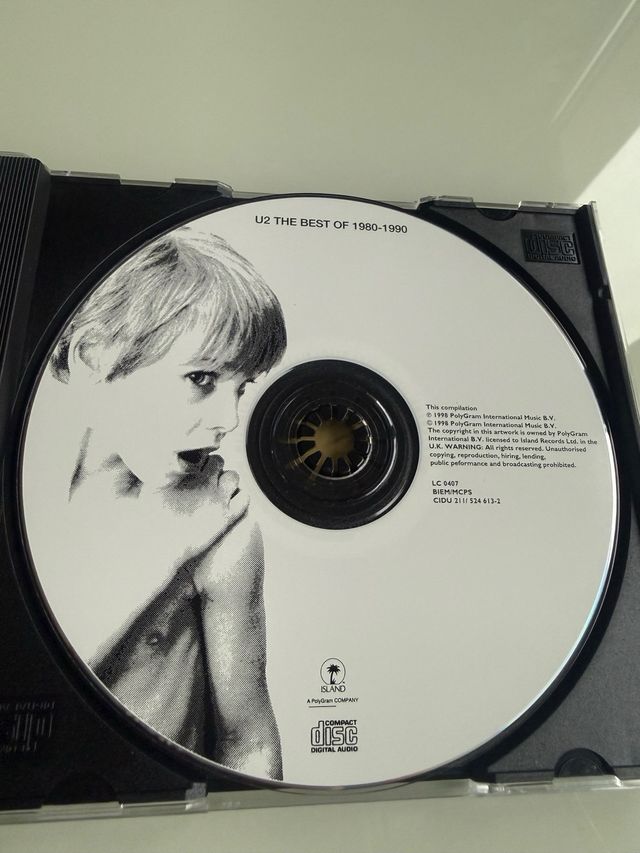 CD U2 The Best Of 1980-1990