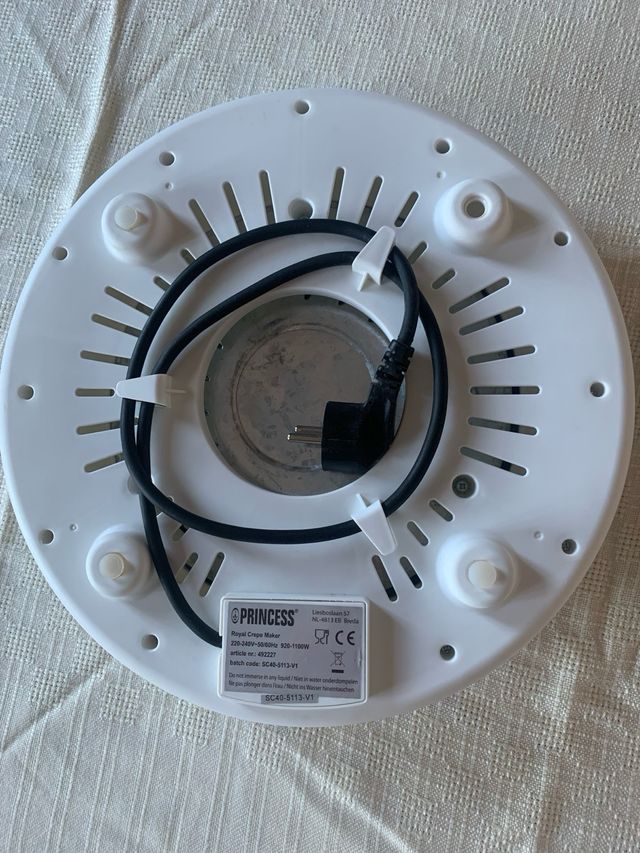 Crepiera elettrica Princess