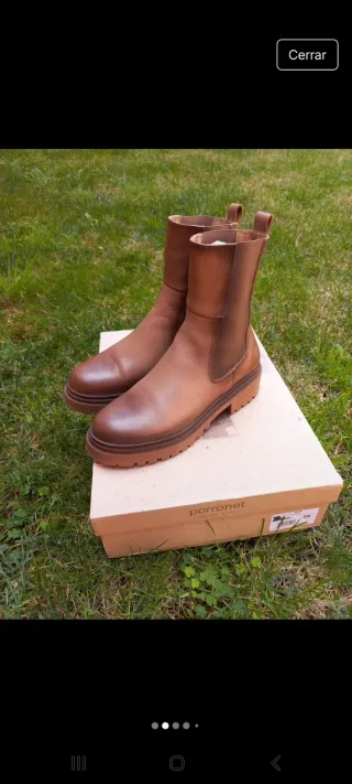 Botines chelsea piel Porronet talla 39