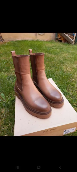 Botines chelsea piel Porronet talla 39