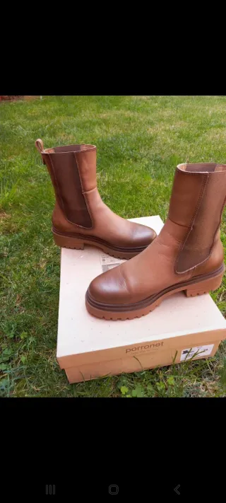 Botines chelsea piel Porronet talla 39