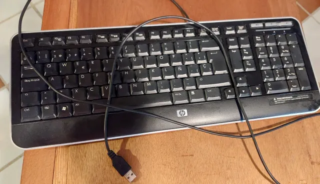 Teclado HP Negro USB