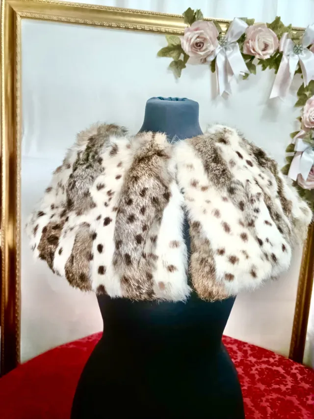 Cuello bufanda piel natural