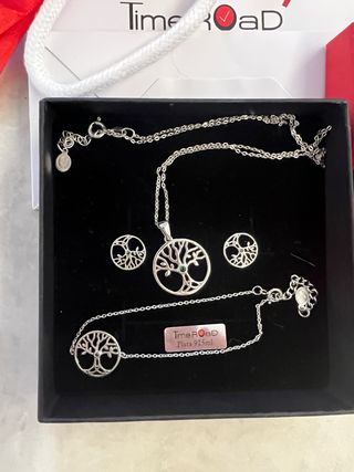 Conjunto Time Road Plata 925