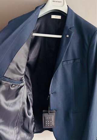 Chaqueta americana IKKS hombre azul