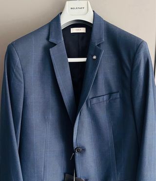 Chaqueta americana IKKS hombre azul