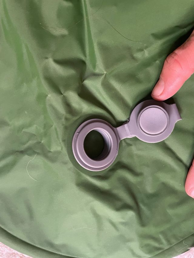 Colchoneta autoinflable camping/montaña