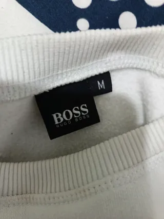 Sudadera Hugo Boss Blanca