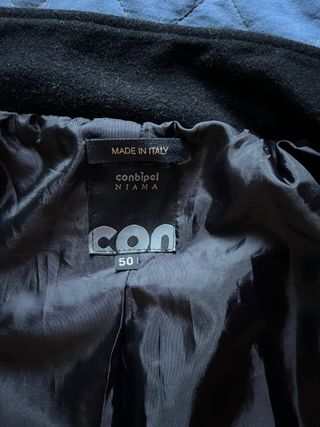 Cappotto donna nero Conbipel