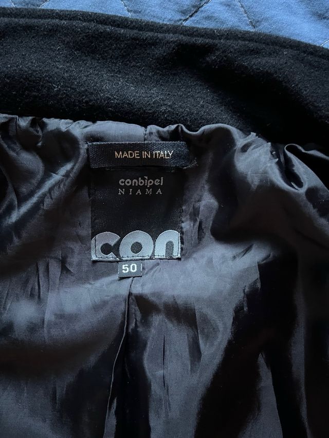 Cappotto donna nero Conbipel