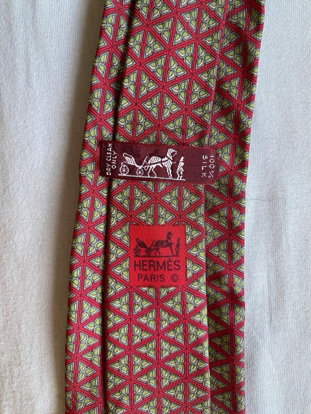Corbata Hermes Roja
