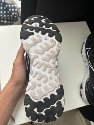 Nike React Vision Negro Blanco