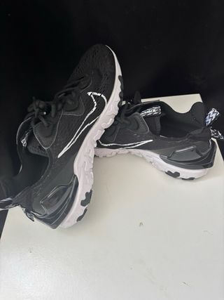 Nike React Vision Negro Blanco