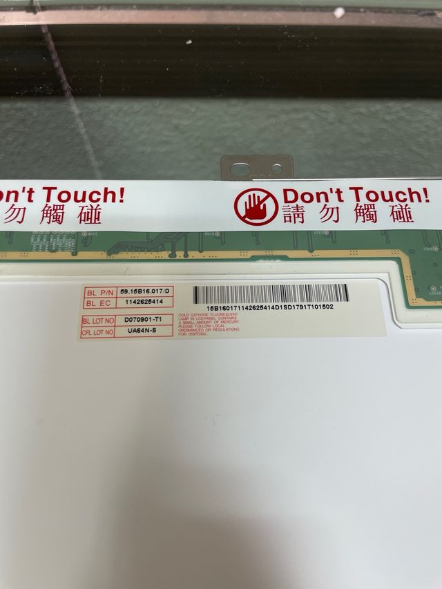 Tela portátil 15,6' AU Optronics B156XW02 V.6