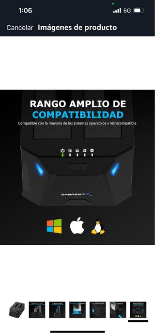 Sabrent USB 3.0 Docking Station SATA -NUEVO