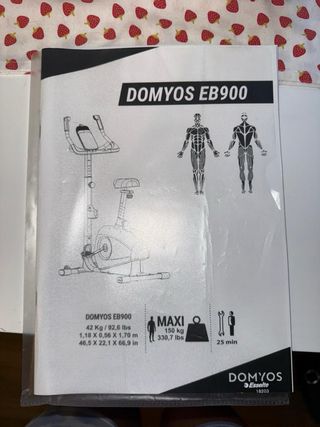Bicicleta Estática Domyos EB900 B
