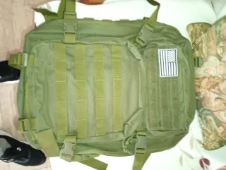 Mochila Táctica Verde. 45- 50L