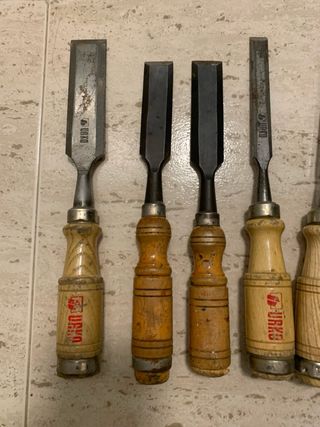 Set de 11 formones para madera