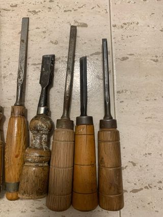 Set de 11 formones para madera