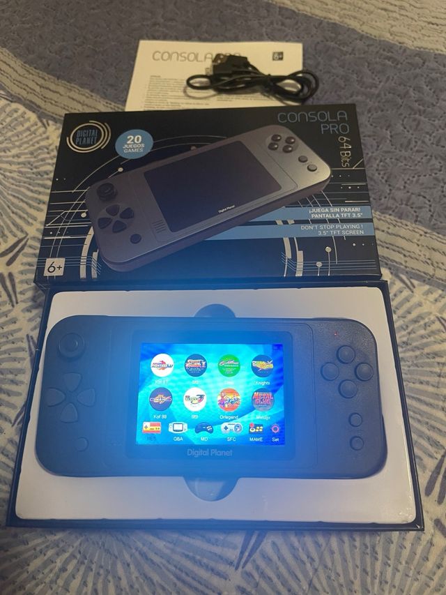 Consola Retro Digital Planet Consola Pro Gris