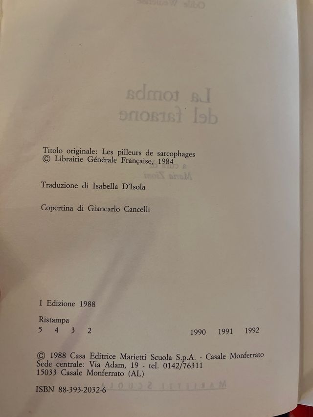 La tomba del faraone