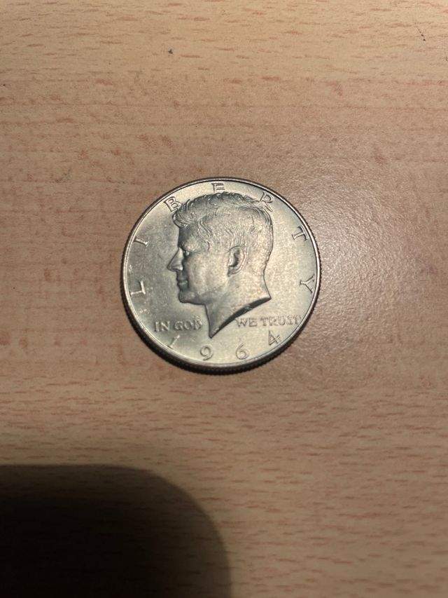 Moneta mezzo dollaro USA 1964 Kennedy in Ag