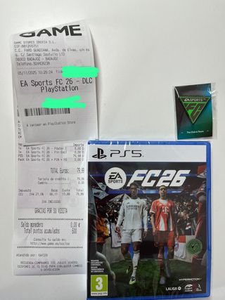 EA Sports FC 26 PS5 - DLC + Pin