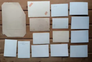 Lote de fotografías antiguas de militares