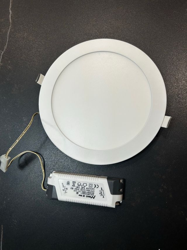 Lote 5 Foco LED Empotrable Redondo 22cm