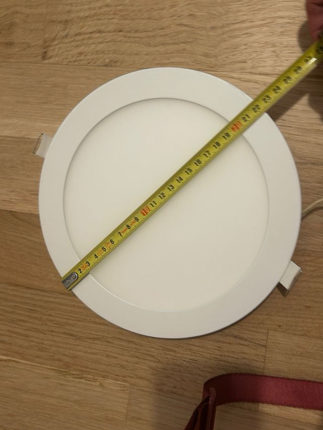 Lote 5 Foco LED Empotrable Redondo 22cm