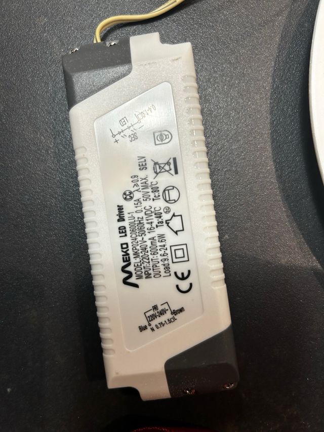 Lote 5 Foco LED Empotrable Redondo 22cm