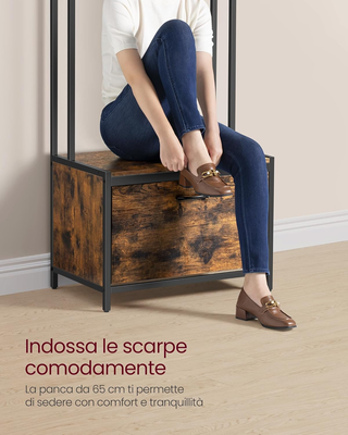 Appendiabiti con Scarpiera a Ribalta, Mobile da In