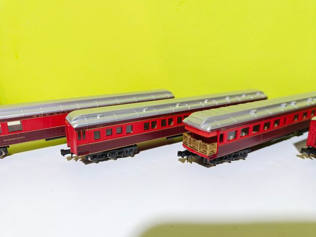 5 Coches Chicago & Alton Rivarossi escala N