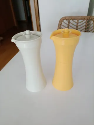 Contenitori per la conservazione Tupperware bianco e giallo