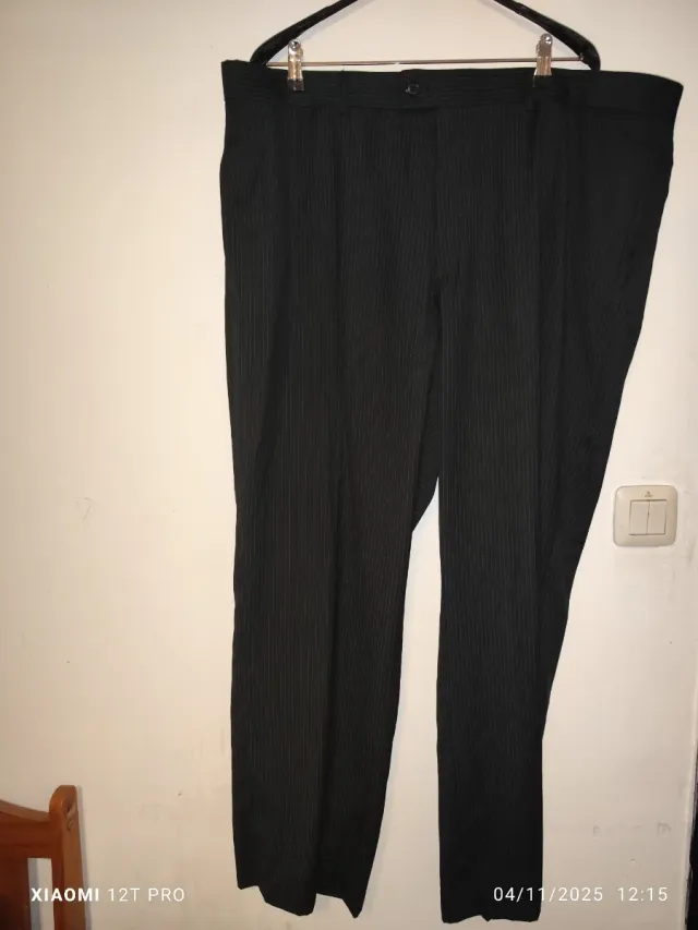 Pantalón de vestir hombre negro