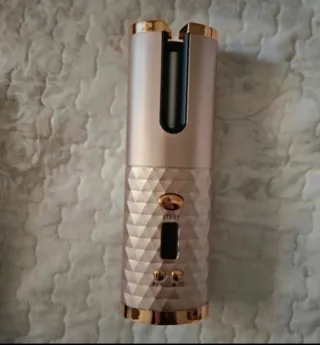 Arricciacapelli Wireless Rosa e Argento