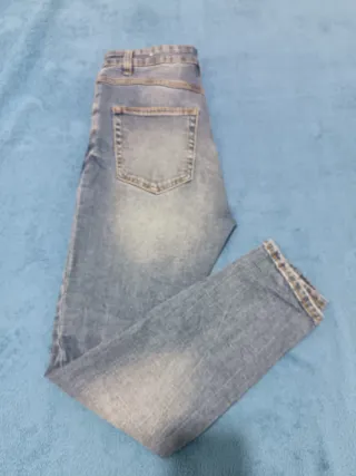 Pantalón vaquero Pull&Bear azul