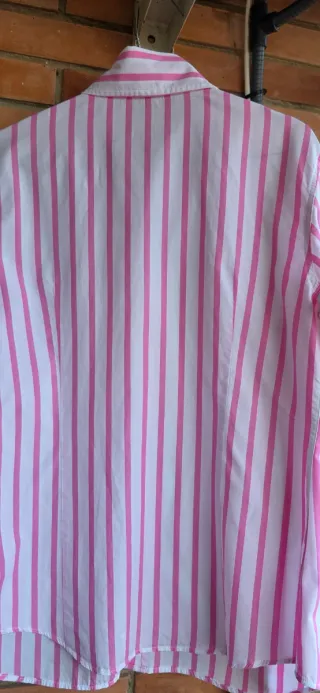 Camisa Robert Friedman Rayas Rosa T.M