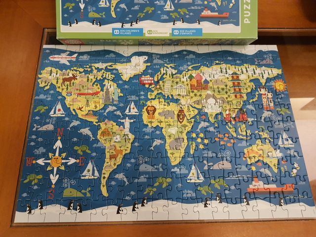 Puzzle Mapa del Mundo